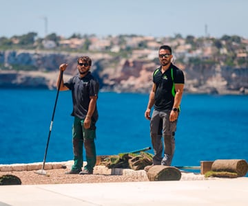 proyecto jardines Cala Santanyí | empresa de jardinería