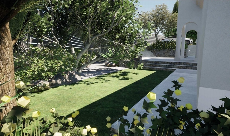 diseño jardines 3d Mallorca | empresa de jardinería